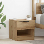Voodikapp sahtliga 2 pcs k&auml;sit&ouml;&ouml;tamm 40 x 39 x 40 cm tehispuit