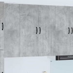 K&ouml;&ouml;gikapp riiuliga betoonhall 80 x 31 x 100 cm tehispuit