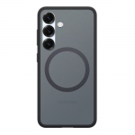 Spigen Capella GP-FPS931PGBJW Silicone Case with MagFit Magnetic Ring for Samsung Galaxy S25 - Black