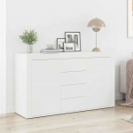 K&otilde;ide sahtliga valge 120 x 36 x 69 cm tehispuit