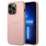 Guess GUHCP14XPSASBPI iPhone 14 Pro Max 6,7" r&oacute;żowy/pink Saffiano Strap