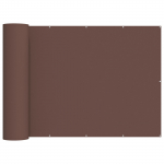 Baldahhiin 150 x 500 cm pu kaitsega kangas pruun