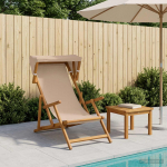 Deck chair 3 positsioon tugev eukal&uuml;pti puit pruunikashall