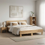 Voodi raam artisan tamm 120 x 190 cm tehispuit