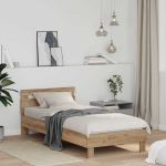 Voodi raam k&auml;sit&ouml;&ouml;puu 75 x 190 cm tehispuit