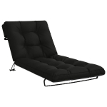 P&auml;ikesevoodi padi vianen 100% pol&uuml;ester must 200 x 80 x 8 cm