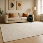 Kild kreem 300 x 400 cm 100% pol&uuml;ester 3 mm pestav