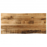 Lauaplaat naturaalse servaga 100x40x2,5 cm t&ouml;&ouml;tlemata mangopuit