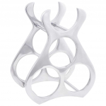 Veepudeli riiul h&otilde;bedane 23 x 14 x 28 cm alumiinium