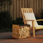 K&uuml;ttepuude riiul 40x40x40 cm ilmastikukindel teras