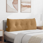 Seljatugi padi pruun 120 x 24 x 50 cm samet