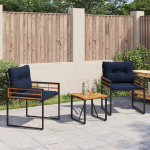 V&auml;lis m&ouml;&ouml;bli komplekt padjaga 3 pcs merev&auml;esinine