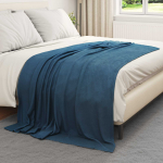 Pleedi pleed tumesinine 200 x 150 cm fliis