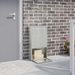 Pakiautomaat ladustamisega h&otilde;bedane 44 x 22 x 82 cm tsinkteras