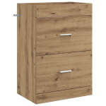 Vannitoa all oleva kraani kapp artisan tamm 56 x 37,5 x 81 cm