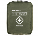 Mil-Tec First Aid Kit Midi Pack - Olive