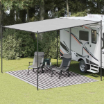 Telgimatt 300 x 400 cm antratsiithall ja valge