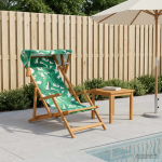 Deck chair 3 positsioon tugev eukal&uuml;pti puit lehe muster