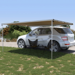 Matkaauto ja haagissuvila varikatus 4 x 2,5 x 2,15 m, beež