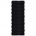 Pesur&auml;tikud 10 tk frogn, mustad, 30 x 30 cm, 100% puuvill