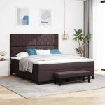 Karbi vedrumadrats peaga tume pruun 180 x 200 cm kangas