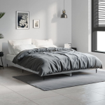 Voodiraam, betoonhall, 40 x 190 cm, tehispuit