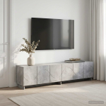 Telerialus 179.5 x 34.5 x 40 cm betoonhall tehispuit