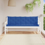 Aiapingi istmepadjad 2 tk, punane, 180x50x7 cm, oxford-kangas