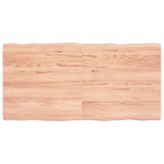 Lauaplaat, helepruun, 120 x 60 x (2&ndash;4) cm, t&ouml;&ouml;deldud t&auml;ispuit