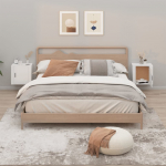 Seinale kinnitatavad &ouml;&ouml;kapid 2 tk, valge, 50 x 30 x 47 cm