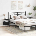 &Ouml;&ouml;kapp sahtliga 2 pcs must tamm 34 x 36 x 50 cm