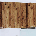 Seinakapp uksega riga vana puit 30 x 31 x 100 cm tehispuit