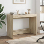 Voodi laua sonoma tamm 100 x 45 x 75 cm tehispuit