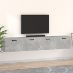 Seinakapid, 2 tk, betoonhall, 100x36,5x35 cm, tehispuit