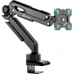 ONKRON G90-B Swivel and tilt desk mount for 13&lsquo;-34&rsquo; monitors, max. 10 kg, with rotation, black