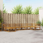 V&auml;li diivanikomplekt 7 pcs neutraalne tugev akatsiapuu