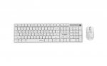 Gembird KBS-WMS-01-W Silent key Pro Business wireless desktop set, white, US layout