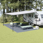 Telgi vaip sinine ja hall 700 x 400 cm polyethylene