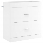 Vannitoa all oleva kraani kapp valge 78,5 x 37,5 x 81 cm