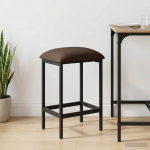 Baaritool pruunikashall 40 x 32 x 64 cm tehispuit