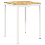 Aia baarilaud valge 80 x 80,5 x 105 cm tugev akatsiapuu