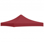 Peotelgi katus 3 x 3 m, tumepunane, 270 g/m&sup2;