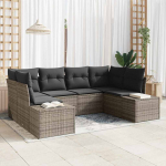 Aia diivanikomplekt padjaga 6 pcs hall pol&uuml;rotang