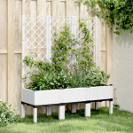 V&otilde;rega taimekast, valge, 120x40x142 cm pp