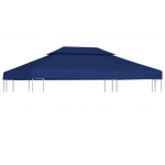 Kahekordne varjualuse katus 310 g/m&sup2; 4 x 3 m, sinine
