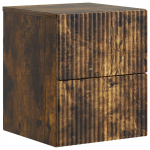 Seinale kinnitatav &ouml;&ouml;tis suitsutatud tamm 33 x 34,5 x 40 cm