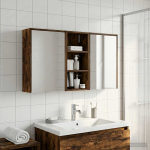 Vannitoa kapikomplekt jaoks 3 pcs 116 x 16 x 62,5 cm tehispuit