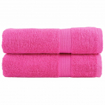 Premium-klassi k&auml;ter&auml;tikud solund 2 tk roosad 50 x 100 cm 600 g/m&sup2;