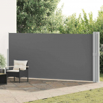 Lahtit&otilde;mmatav terrassi k&uuml;lgsein, 170 x 1200 cm, antratsiithall