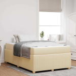 Voodi raam cream 120 x 190 cm kangas